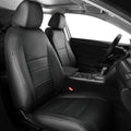 Leather Seat Covers for Honda Civic Sedan Sport 2022-2026 - Black Fit