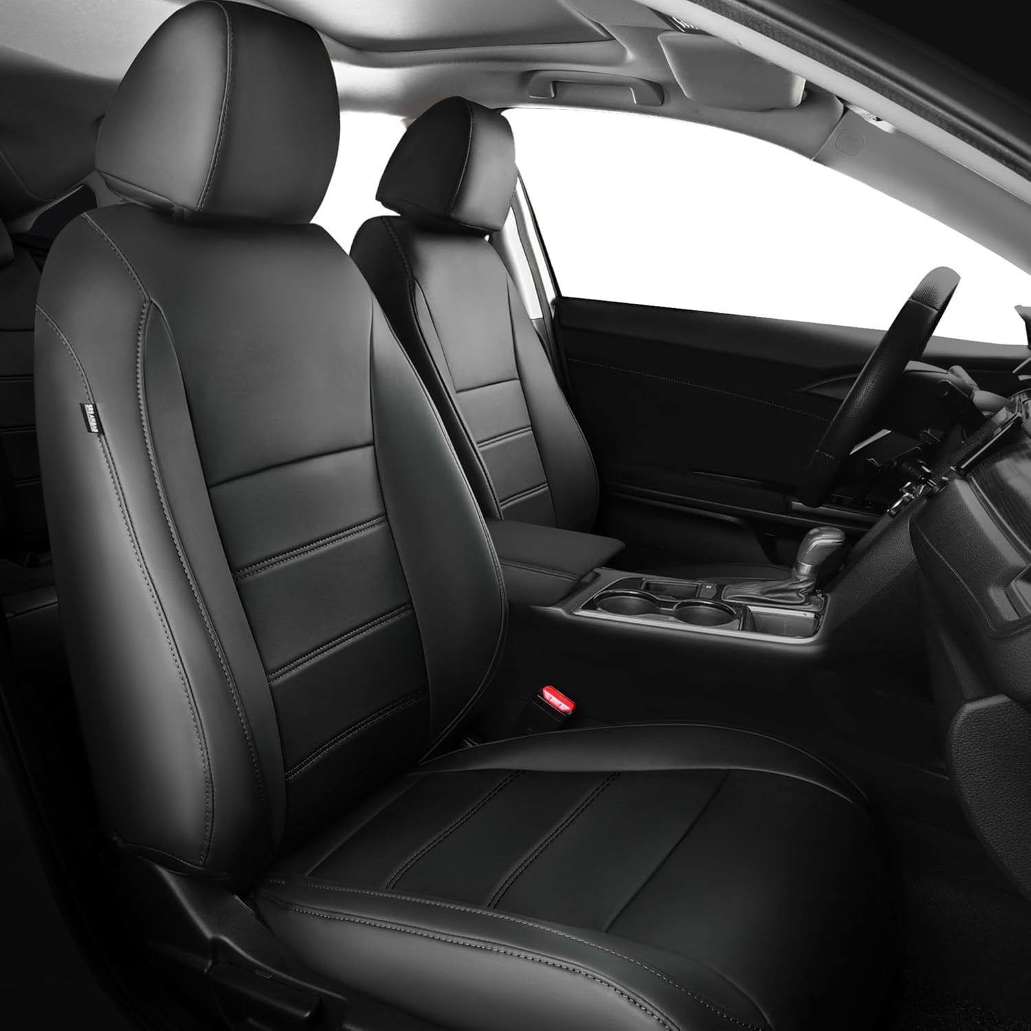 Leather Seat Covers for Honda Civic Sedan Sport 2022-2024