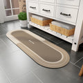 MontVoo Bath Mat Runner 17x50 - Quick Dry Non Slip Absorbent