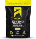 Ascent 100% Whey Protein Powder for Post Workout Recovery