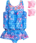 Baby Girls Swimsuit with Floatation for Safe Water Fun