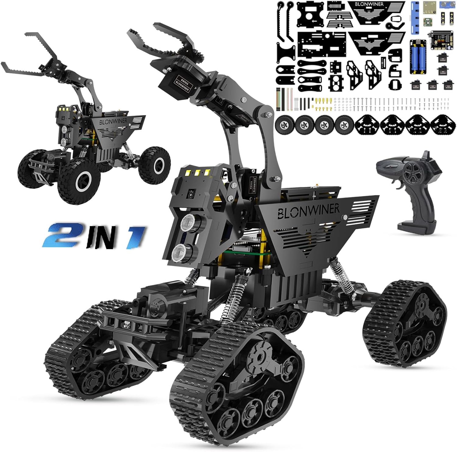 STEM Robotics Arm Kit for Raspberry Pi, Camera Included