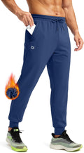 G Gradual Men's Fleece Joggers with Zipper Pockets (Style GJNY)