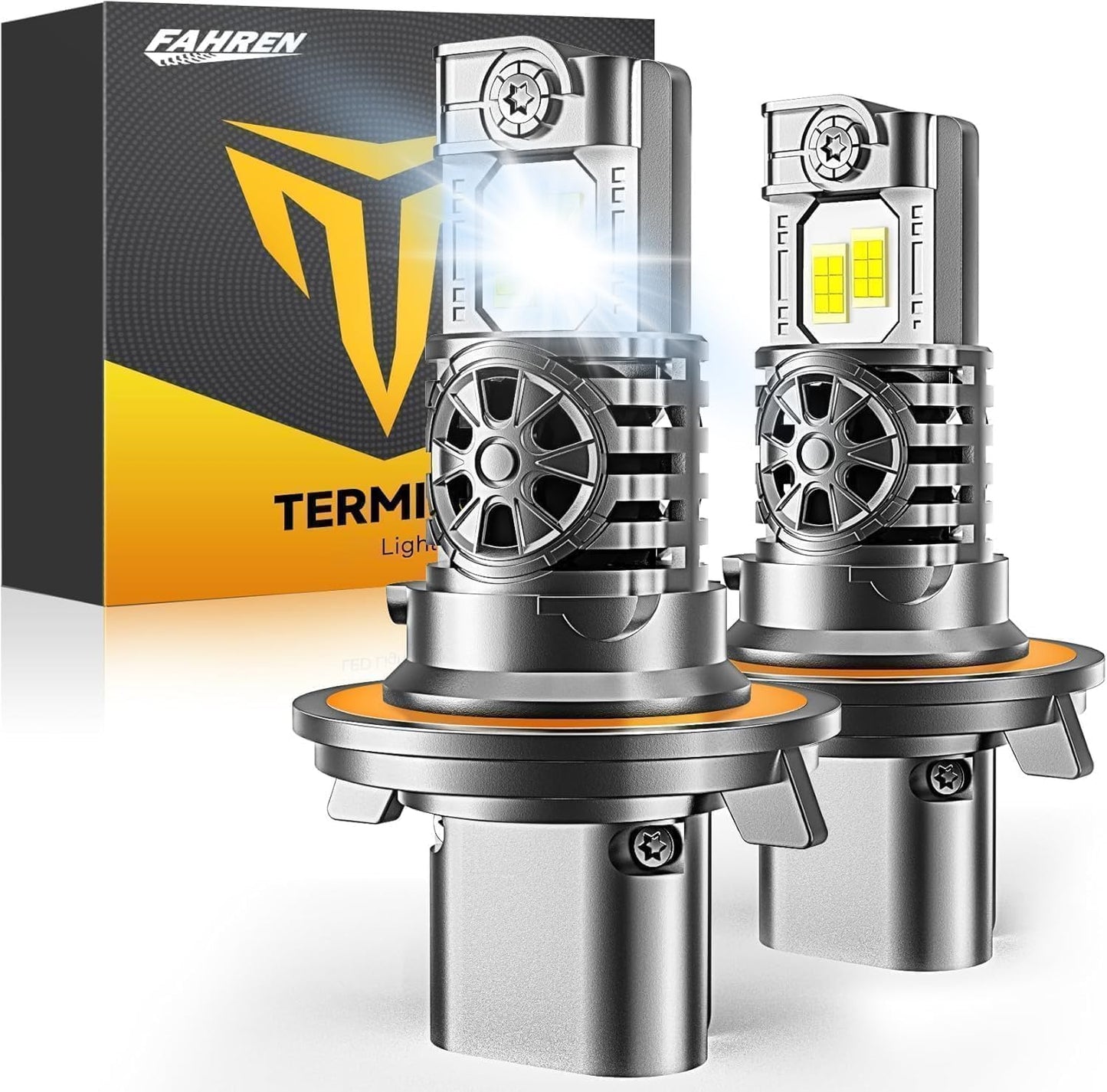 Upgraded H13 9008 Bulbs: 60,000LM Super Bright Fog Lights