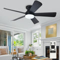 Depuley Modern Ceiling Fan with Light 42in - Quiet DC, Dimmable