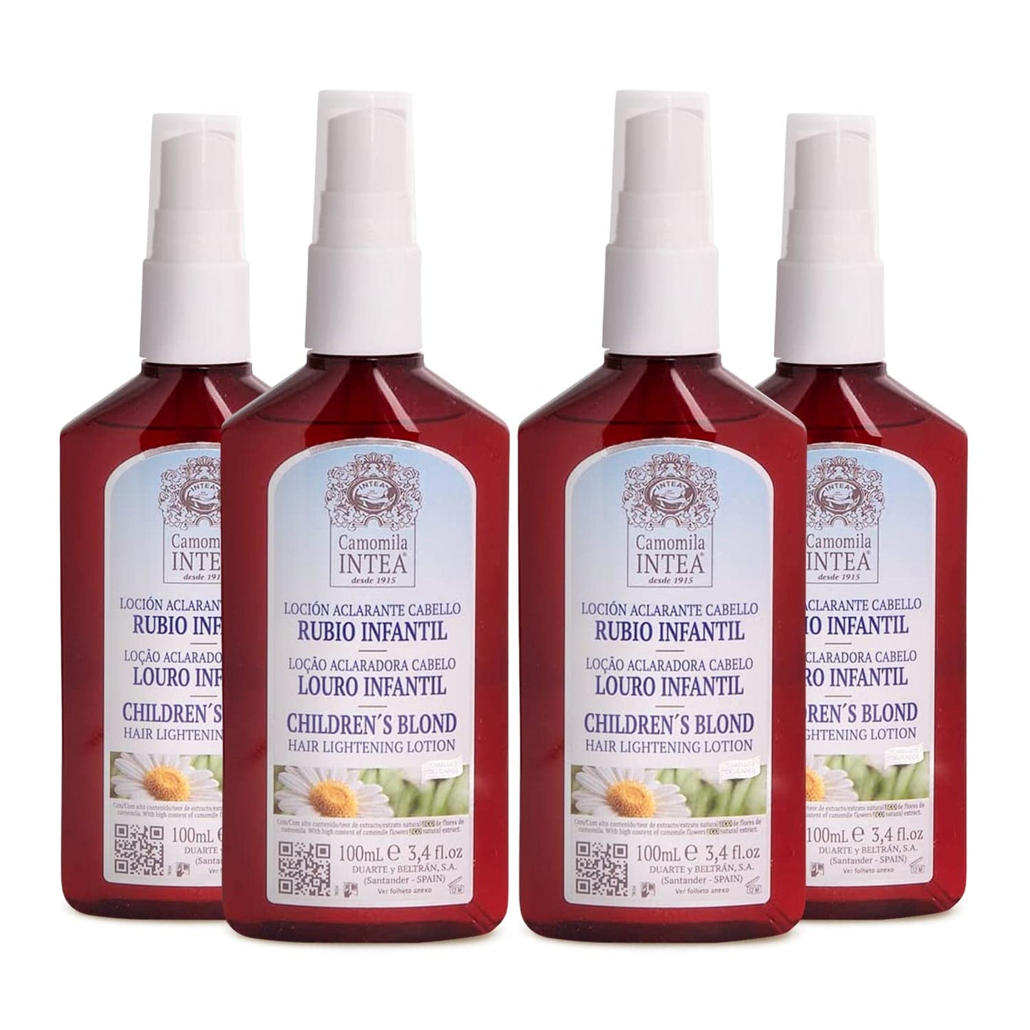 Intea Camomila Hair Lightener Spray for Kids - Safe & Natural
