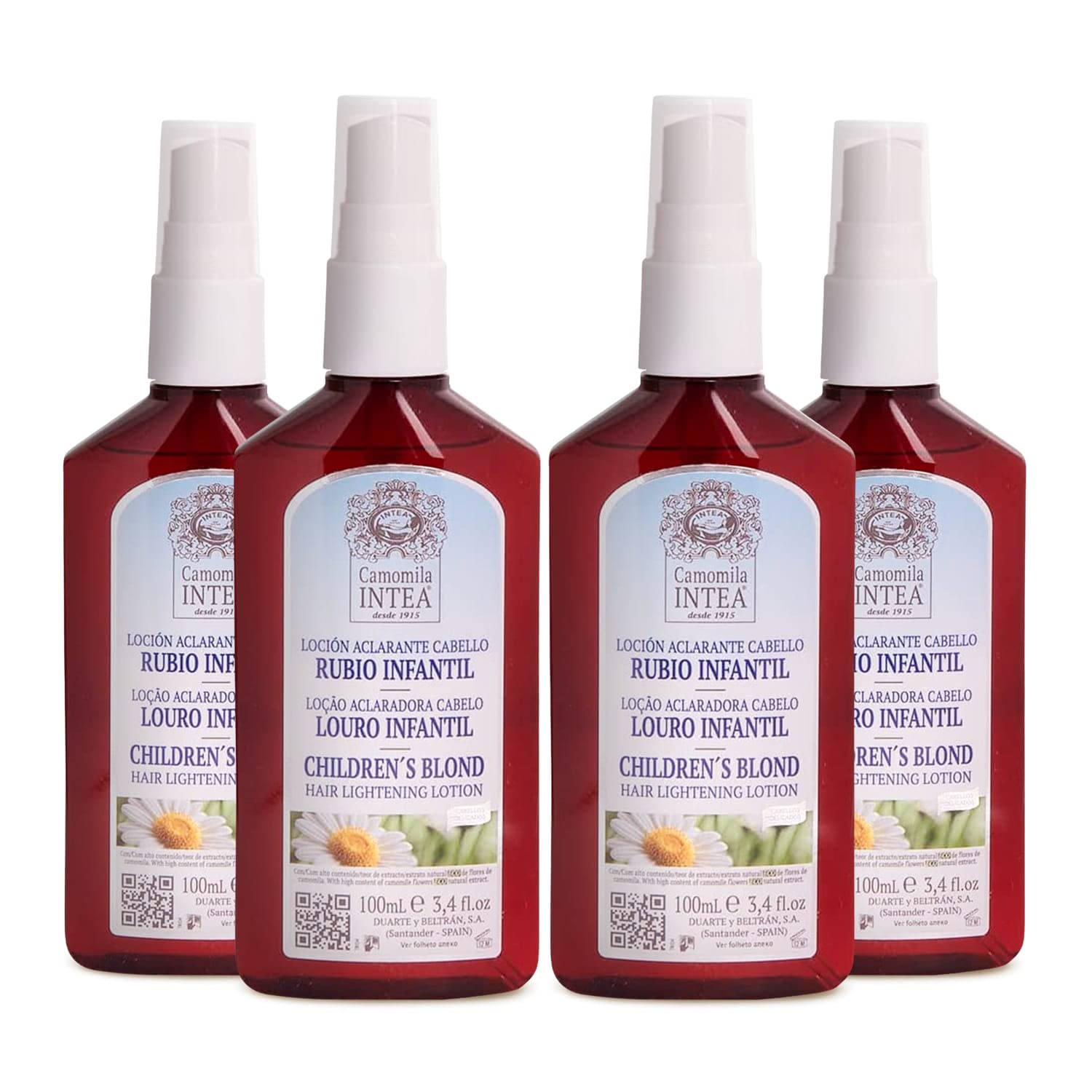 Intea Camomila Hair Lightener Spray for Kids - Safe & Natural