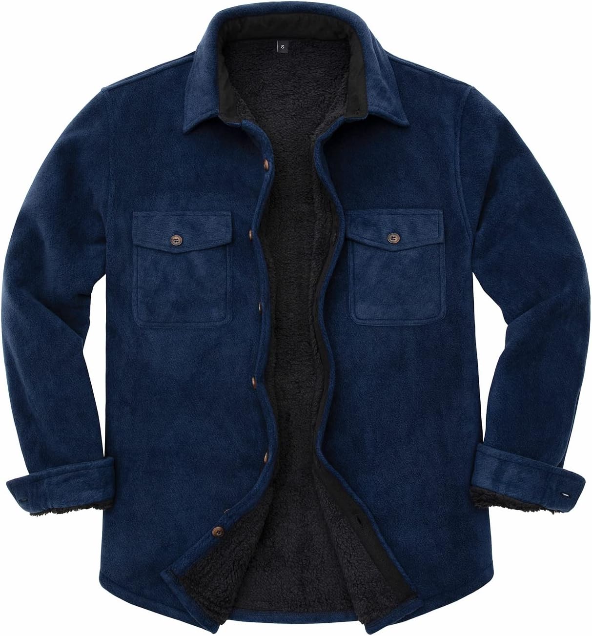 ThCreasa Mens Sherpa Fleece Lined Flannel Shirt Jacket Review