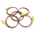 K Type Mini-Connector Thermocouple Probe 5pcs Pack - 5m Range
