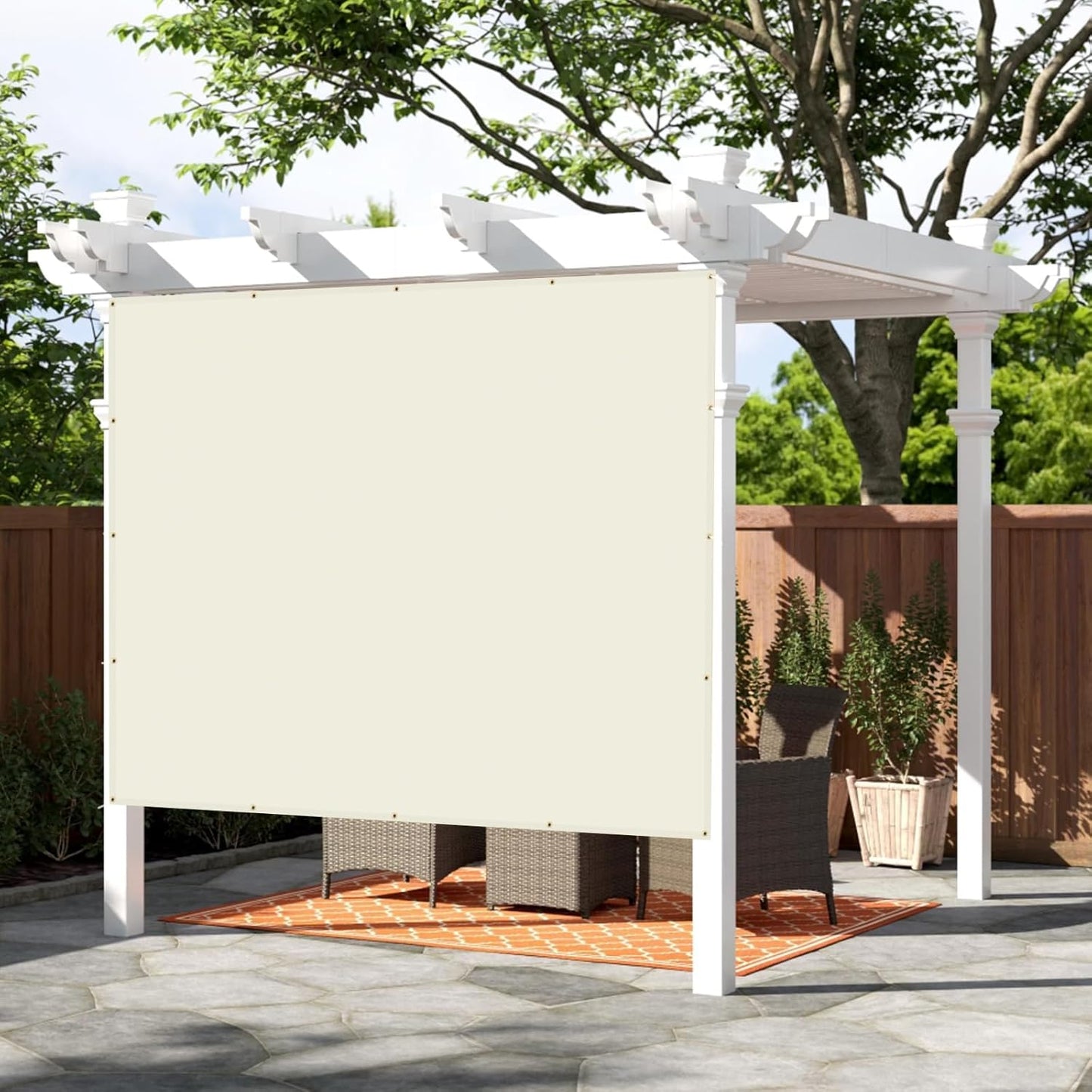 SUNNY GUARD Shade Cloth Custom Size 13x16 FT for Outdoor Use