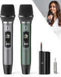 Wireless Microphones Professional UHF Dual Microphones - Reliable 50M