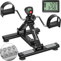 Portable Under Desk Pedal Exerciser - Low Resistance Desk Bike