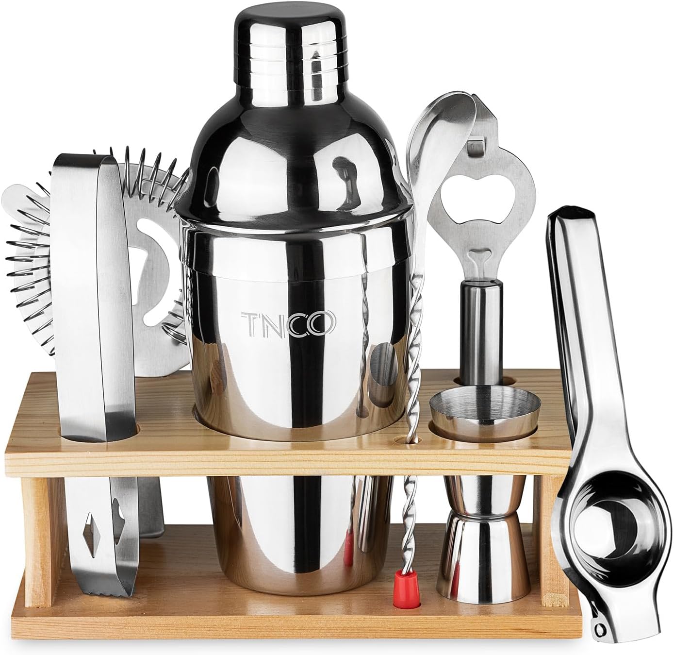 TNCO Mixology Bartender Kit: 8-Piece Cocktail Set