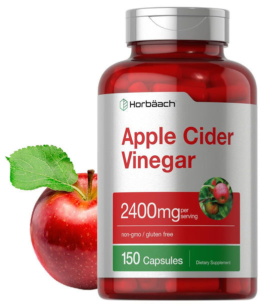 Horbach Apple Cider Capsules | 2400mg | Non-GMO