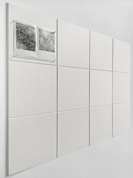 Quilting Design Wall Panels - 12 Pack of Felt Wall Tiles