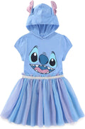 Disney Lilo & Stitch Girls Cosplay Hooded Tulle Dress - Big Kid Sizes