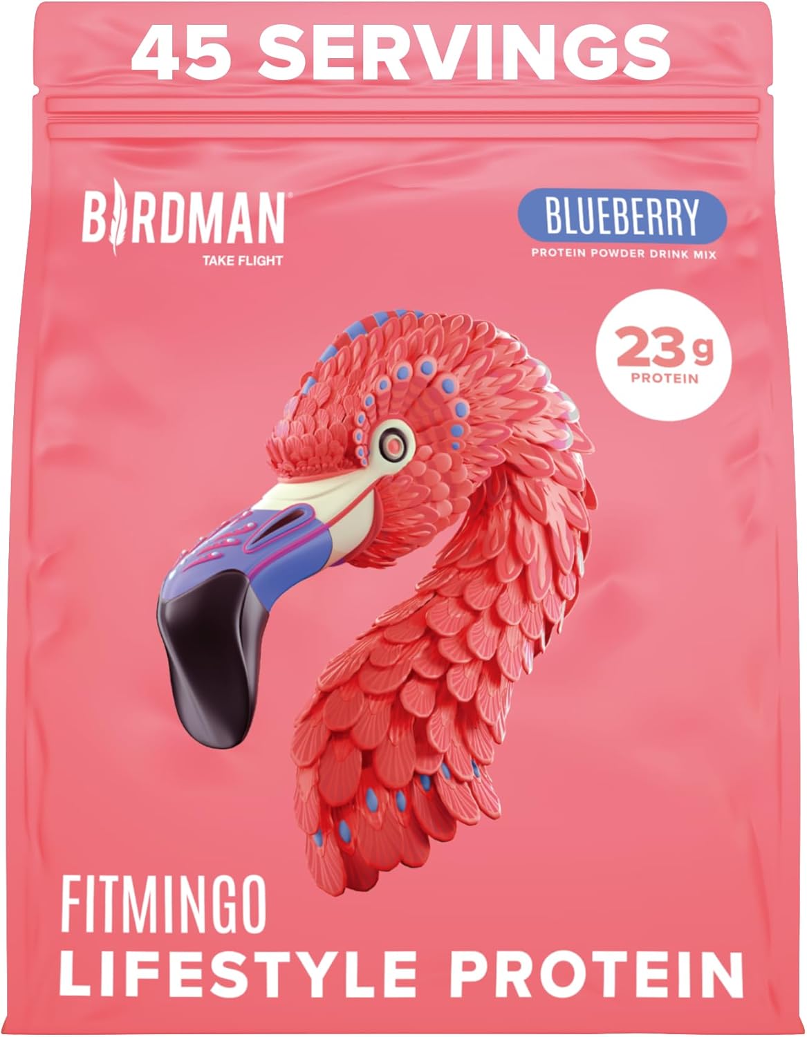 Fitmingo Vegan Protein Powder with Inositol for Inner Balance