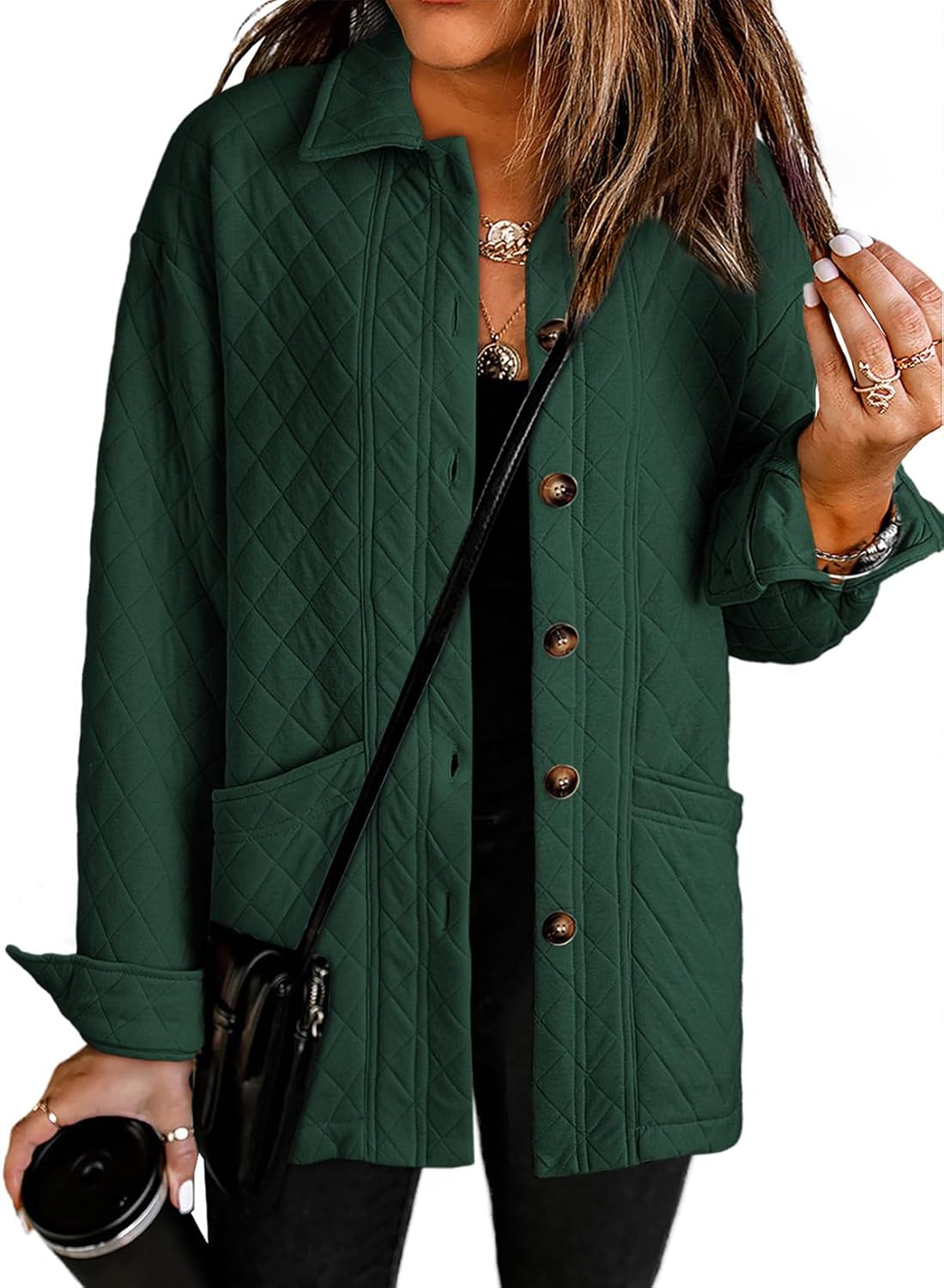 Dokotoo Casual Quilted Jackets for Women - Stylish Fall Layering