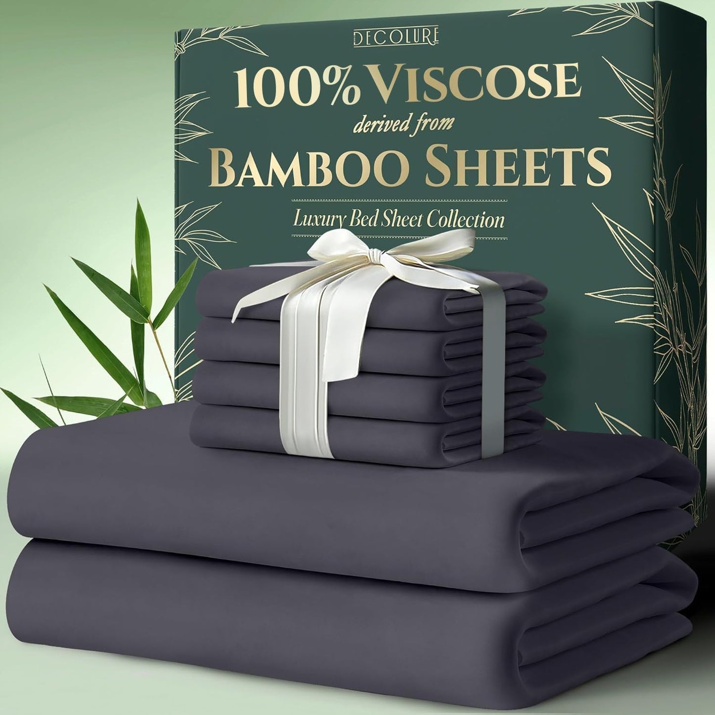 Viscose Derived from Bamboo Sheets Full Size for Ultimate Comfort