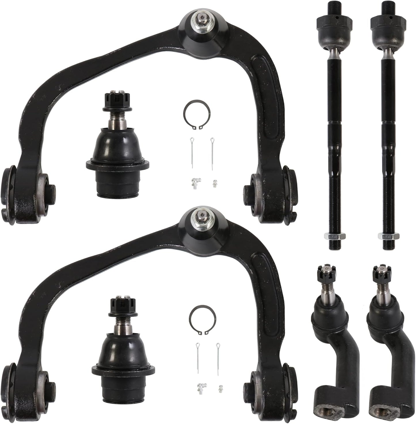 8PCS Front Upper Control Arm Suspension Kits for Ford Vehicles