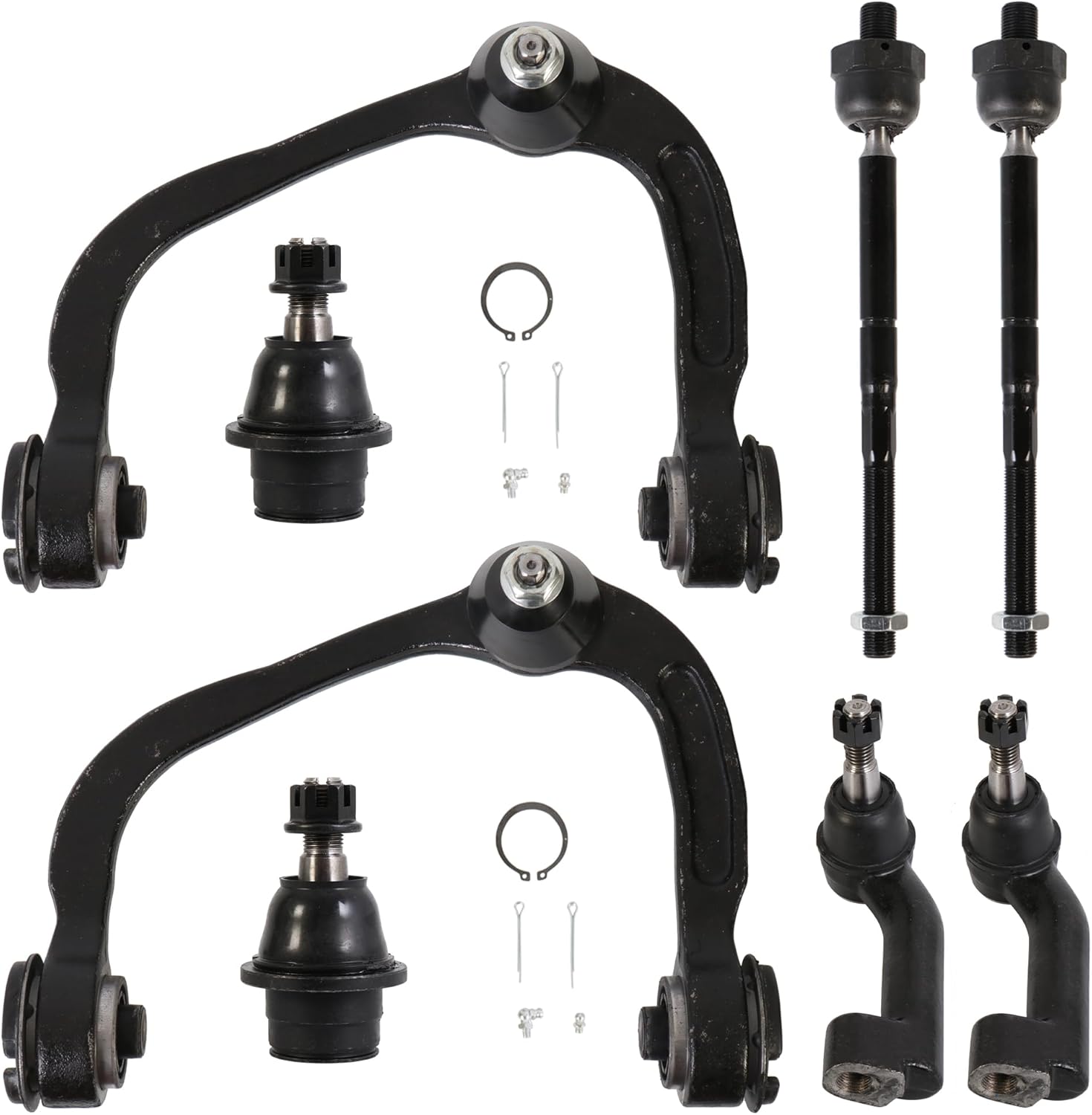 8PCS Front Upper Control Arm Suspension Kits for Ford Vehicles