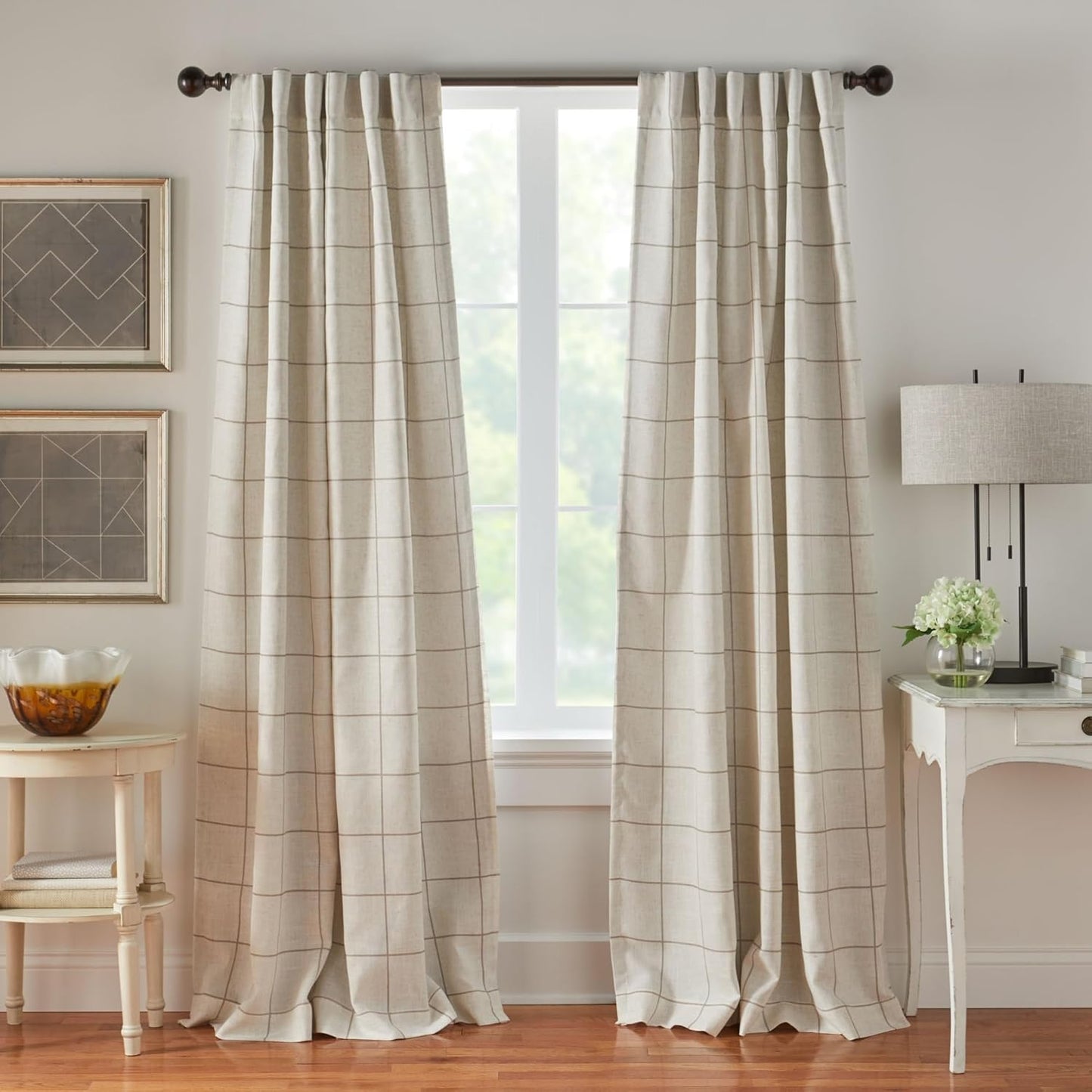 Brighton Blackout Window Curtain for Cozy Farmhouse Decor