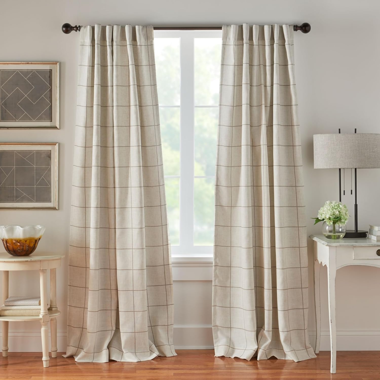 Brighton Blackout Window Curtain for Cozy Farmhouse Decor