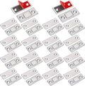 Cabinet Sliding Door Magnets 18 Pack Ultra Thin Magnetic Latch