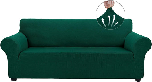 Asnomy Couch Covers for 3 Cushion Sofa - Pet Protector Slipcovers