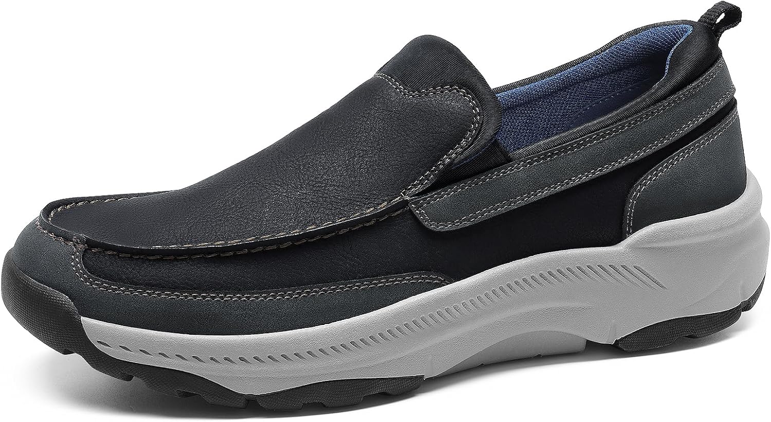 Cestfini Mens Orthopedic Slip On Walking Shoes for Comfort