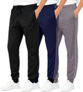 Boys Joggers 3 Pack - Comfortable Athletic Sweatpants for Kids Shoes