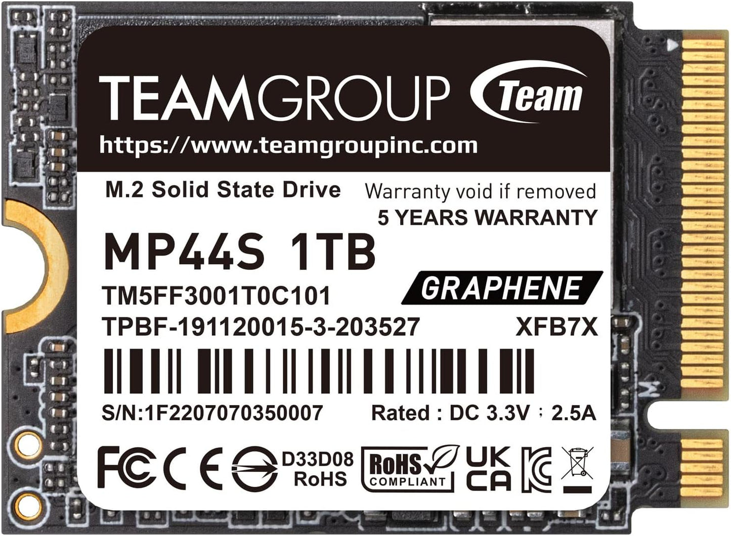 TEAMGROUP MP44S SSD 1TB for Steam Deck and Mini PCs Upgrade