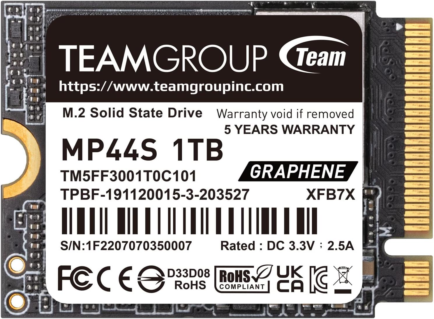 TEAMGROUP MP44S SSD 1TB for Steam Deck and Mini PCs Upgrade