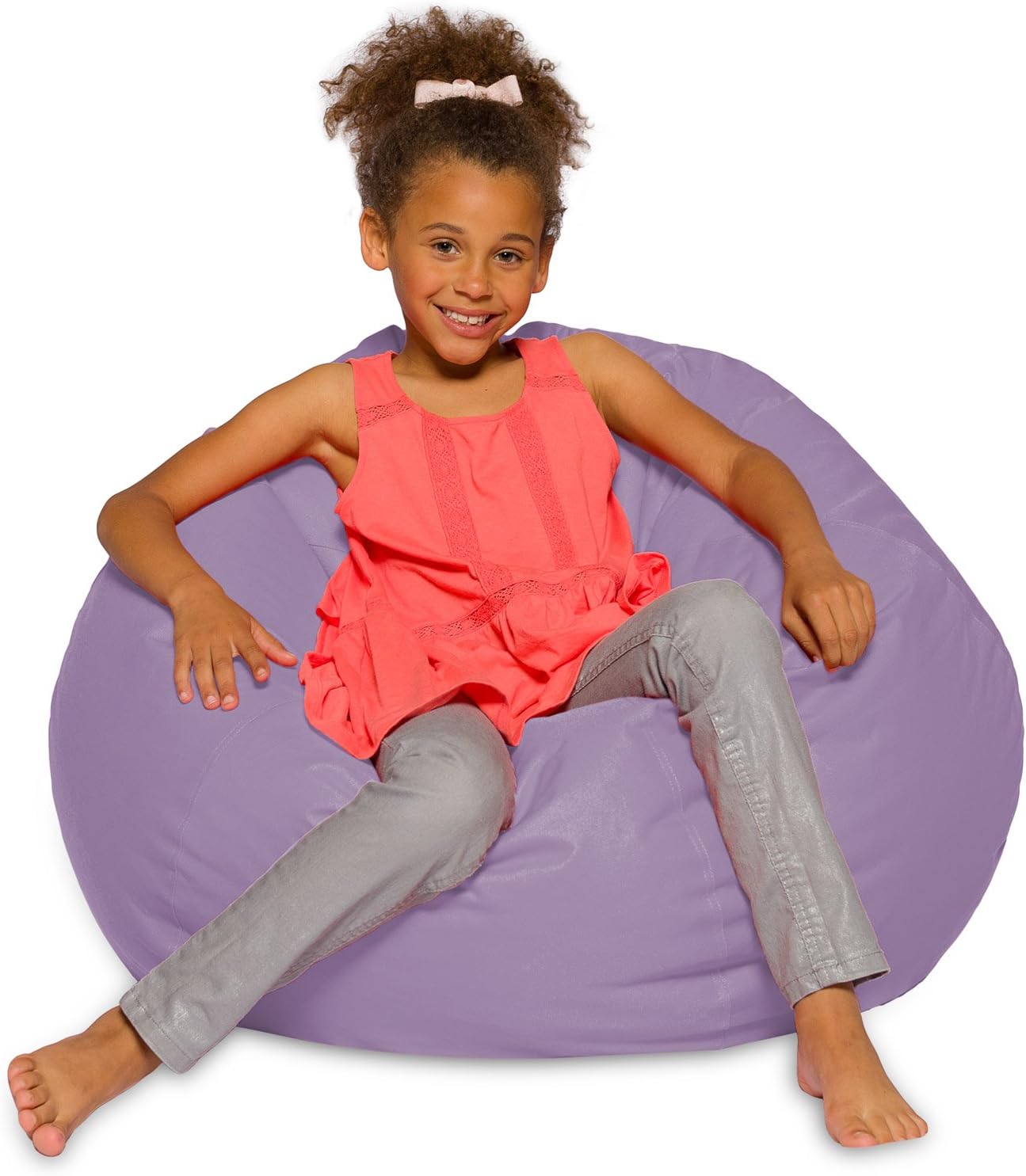 Posh Creations Bean Bag Chair for Kids and Adults, 38in Large