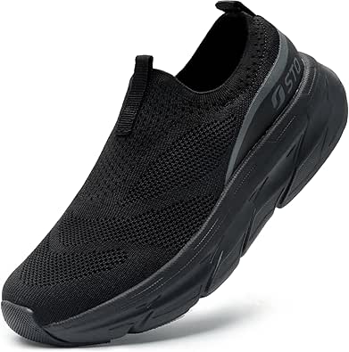 STQ Slip on Sneakers for Women with Arch Support and Comfort
