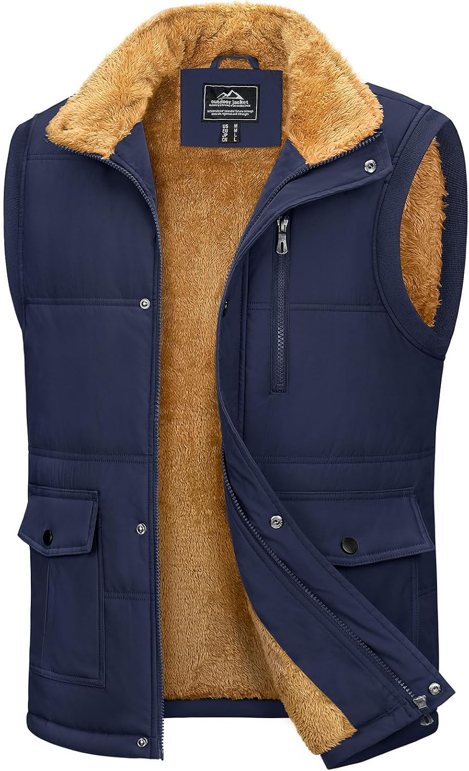 MAGCOMSEN Mens Winter Vests for Warmth and Style in Cold Weather