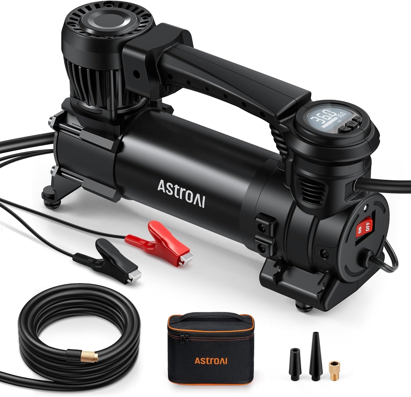 AstroAI T4 Heavy-Duty Air Compressor for Truck Tires Inflator
