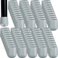 Taiyin 144 Pcs Folding Chair Leg Caps 7/8 in - Heavy Duty Floor