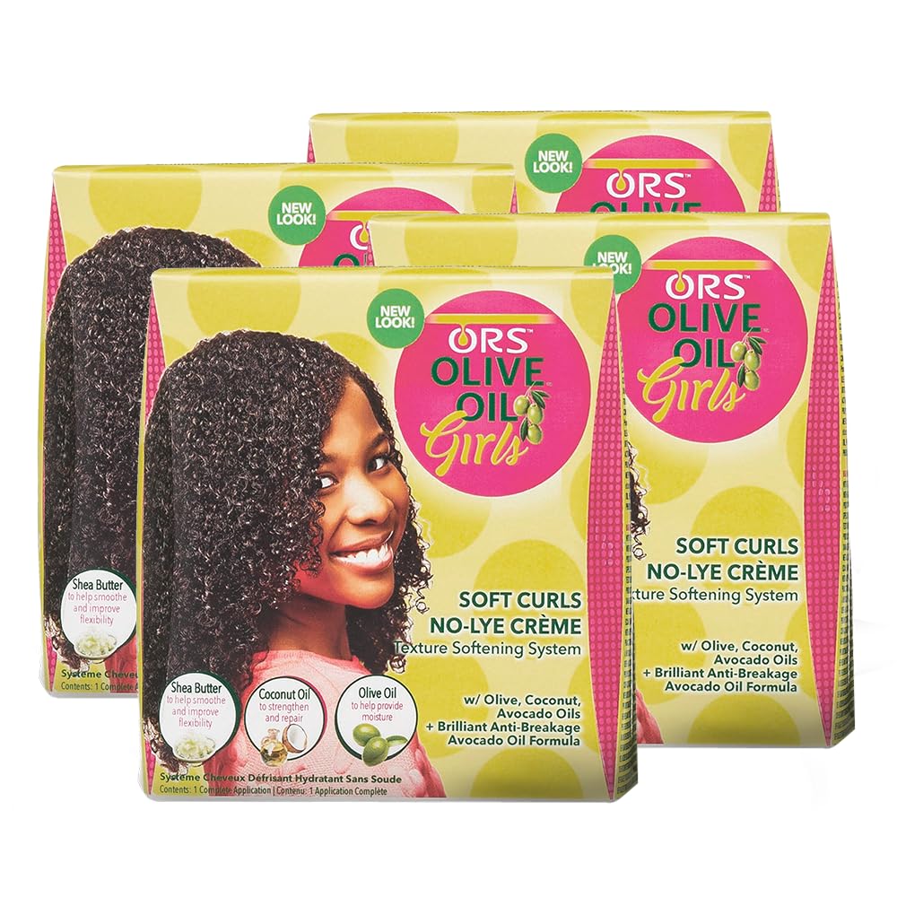 ORS Olive Oil Girls Soft Curls No-Lye Creme Texture Kit Review