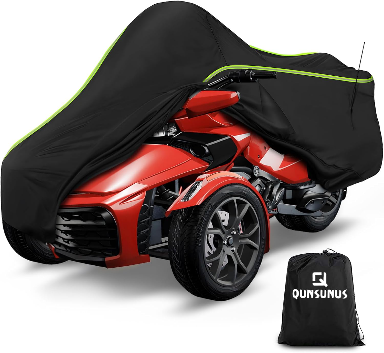 QUNSUNUS Waterproof Motorcycle Cover for Can-Am Spyder F3 2016-2023