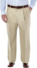 Premium No Iron Khaki Classic Fit Pleat Front Casual Pant Pants