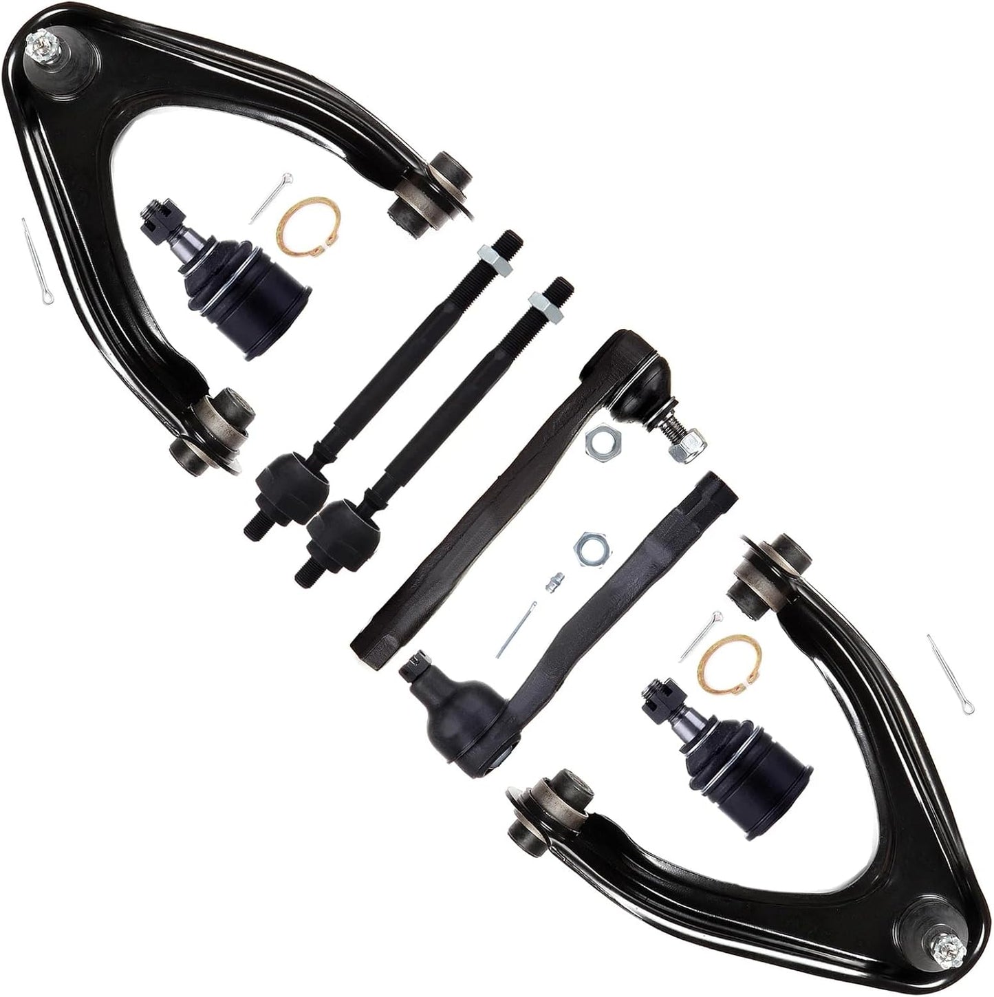 8pc Front Upper Control Arm Tie Rod End Sway Bar for Honda CR-V