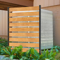 Air Conditioner Privacy Fence 38in x 60in Wood Panel - Outdoor Screen