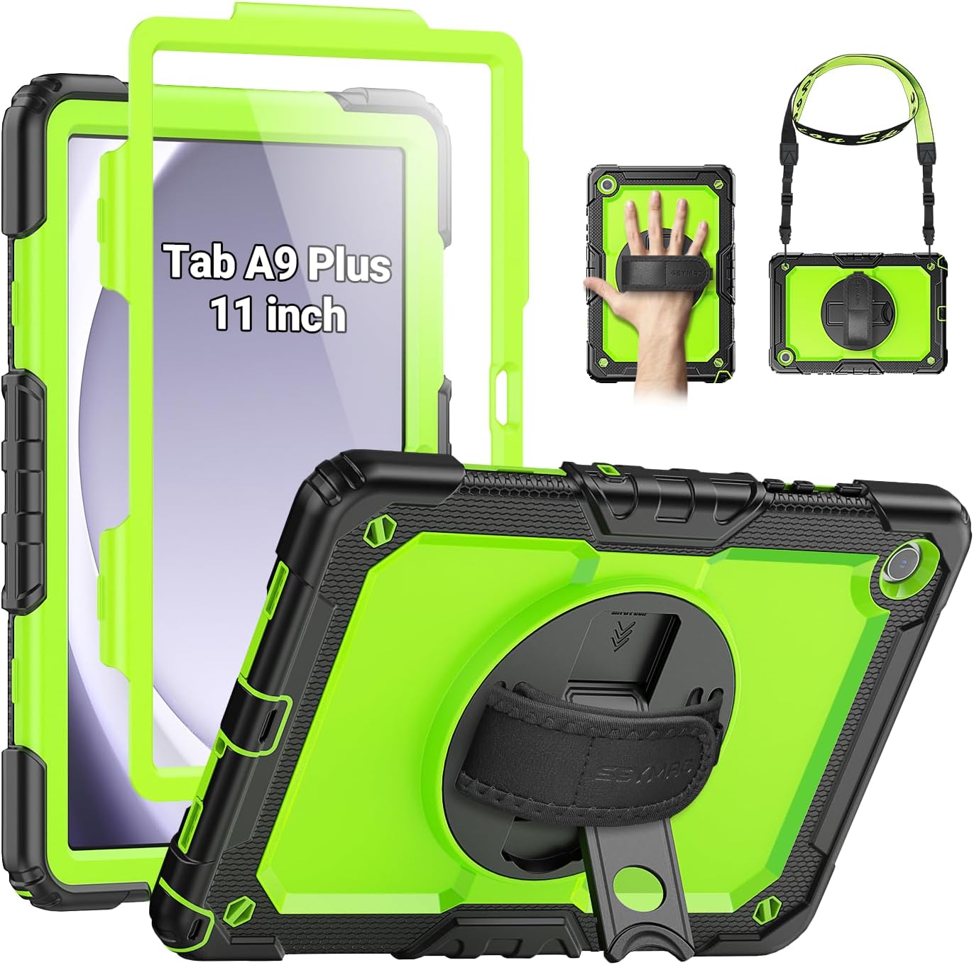 SEYMAC Case for Samsung Galaxy Tab A9 Plus 11in - Heavy Duty
