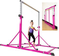 Gymnastic Bar for Kid and Teenage Ages 3-25 - Stable Adjustable Kip