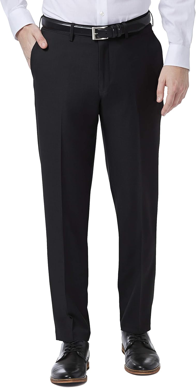 Haggar Men's Premium Comfort Dress Slim Fit Flat Front Pant Review