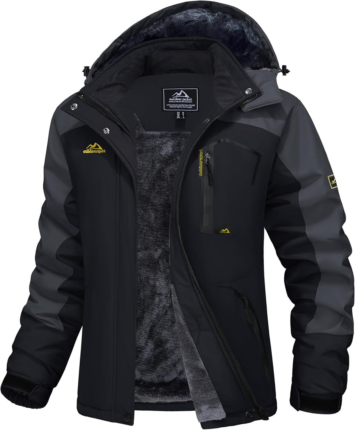 MAGCOMSEN Womens Ski Jacket Waterproof Insulated Winter Coat