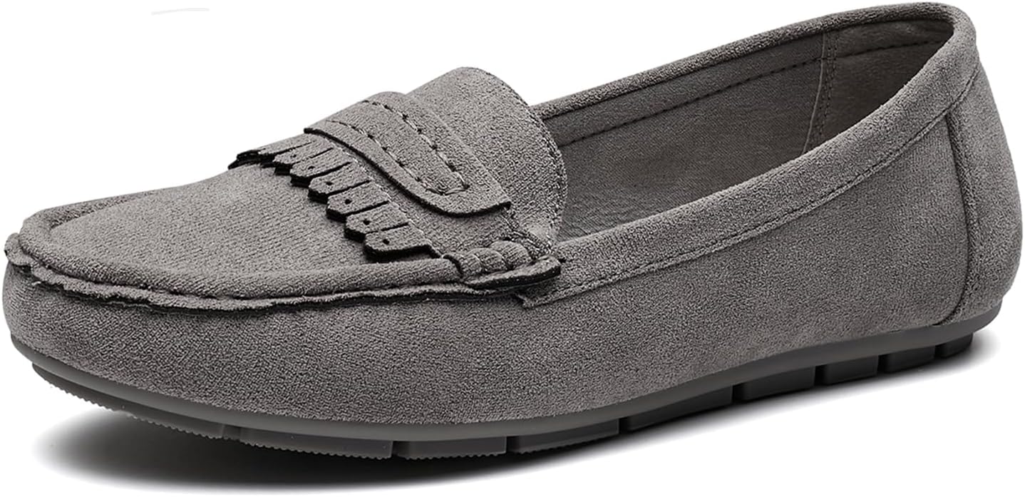 Women's Business Loafers Casual Flats Lightweight Slip On Shoes