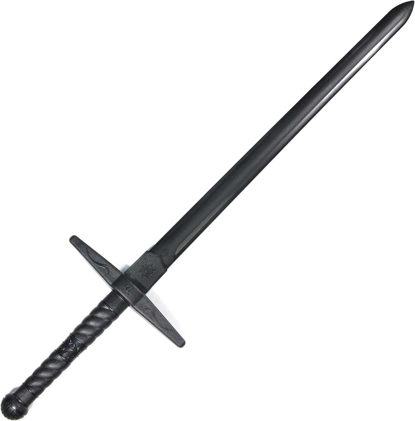 E-BOGU Polypropylene Two Hand Western Black Sword for Training