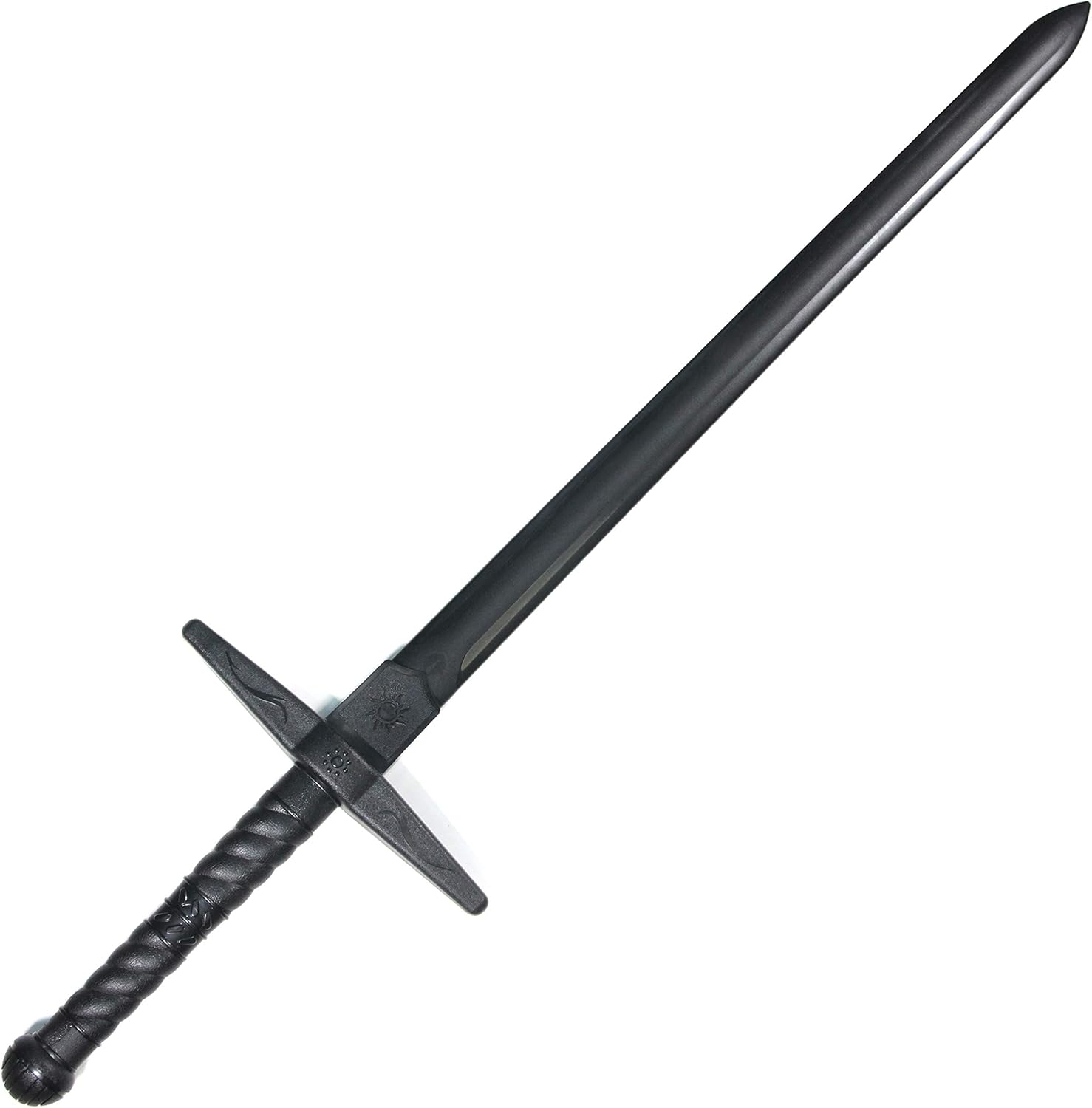 E-BOGU Polypropylene Two Hand Western Black Sword for Training